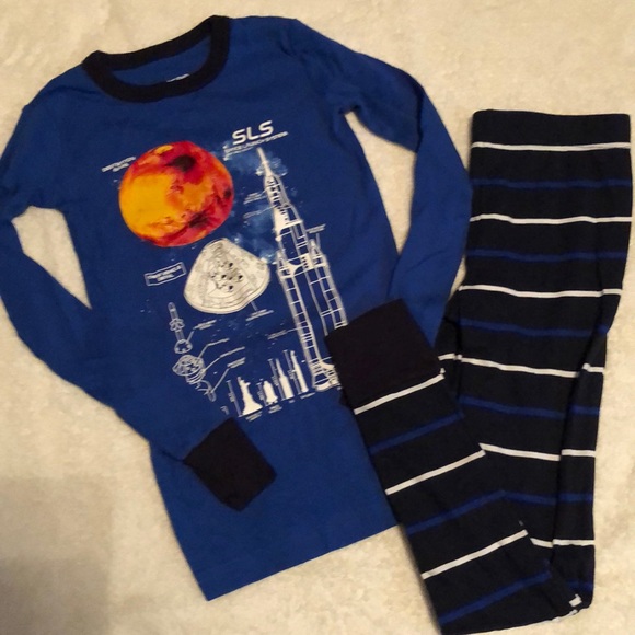 Lands' End Pajamas Lands End Glow In The Dark Pjs Boys Poshmark